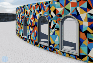 AI Visuarlizerによるテクスチャ